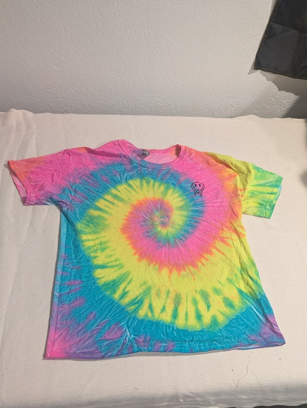 Tie-Dye Spiral Short Sleeve Tee - Multicolor
